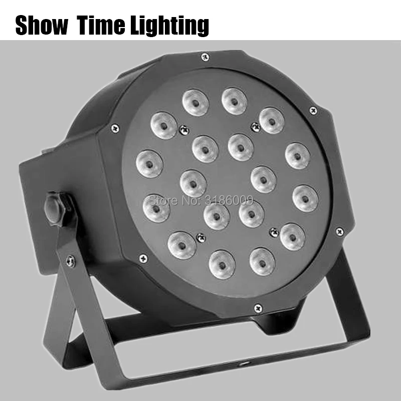 Экономический 10 шт./лот 18 Led Par свет этапа LED RGB DMX 512 7CH мини может для клуба Dj show