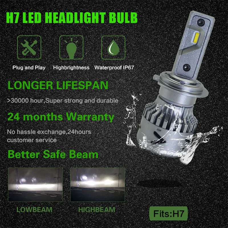 Новые продукты нового поколения автомобильные лампы Led H1 H3 H8 H9 H4 H7 H11 9012 880 881 9008 H13