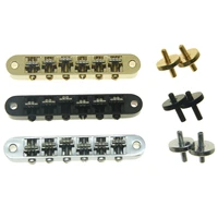kaish guitar roller saddle bridge tune o matic bridge for gibson les paulsges dotgretsch bigsby guitar with m4 threaded posts