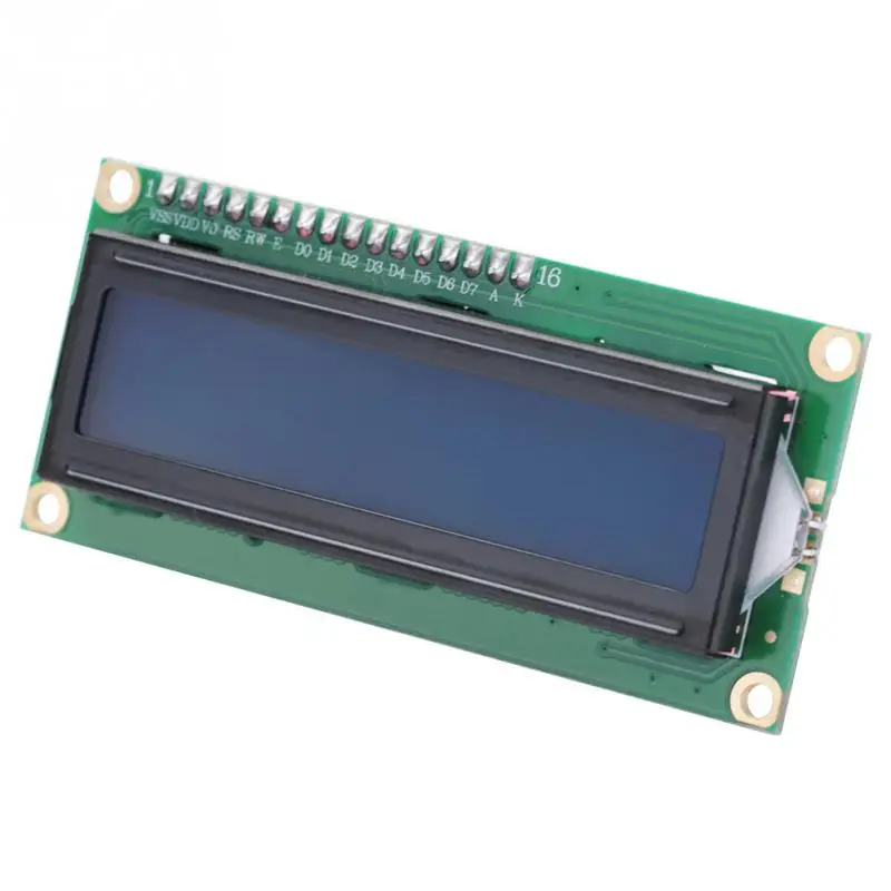 Плата адаптера для ЖК-дисплея 1602 с интерфейсом IIC/IC2 плата 16x2 символа модуль 5 В