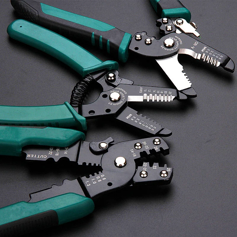 Multitool pliers Crimping Pliers wire stripper Multi functional Snap Ring Terminals Crimpper Decrustation | Инструменты