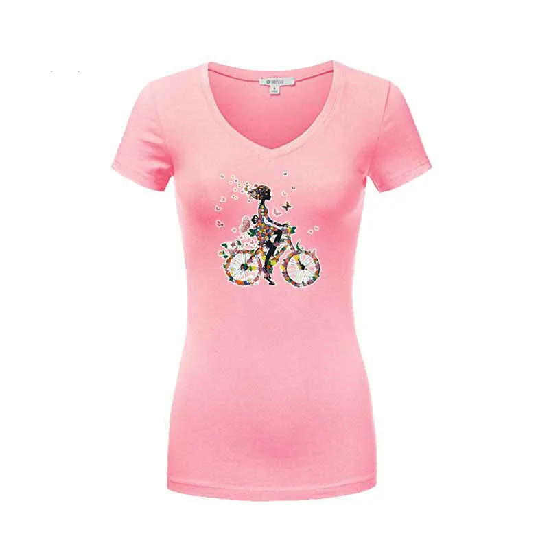 Байкерские нашивки для девочек железные на куртке термостикер одежды Значки