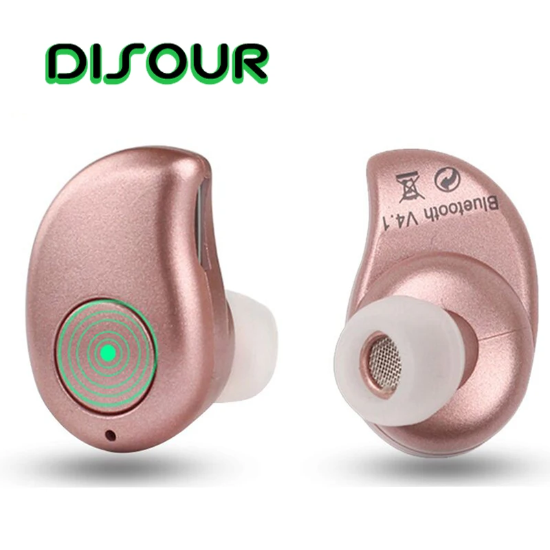 Миниатюрные беспроводные Bluetooth наушники DISOUR S530 PLUS спортивные музыкальные
