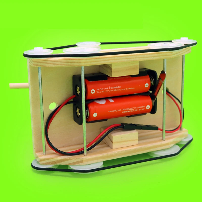 

Diy Handmade Assemble Tank Cars Model Kits Science Invention Experiment Material Puzzle Educational Kids Toys For Children Gif