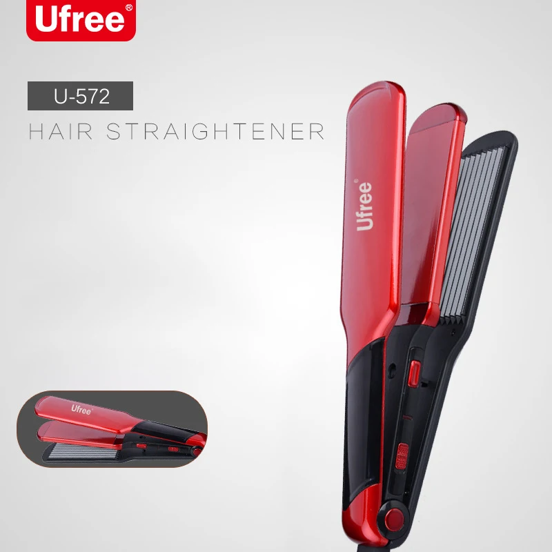 Ufree Electric Temperature Control 3 In 1 Hair Curler And Straightener Irons Waver Hairpin Splint Rapid Heating | Красота и здоровье