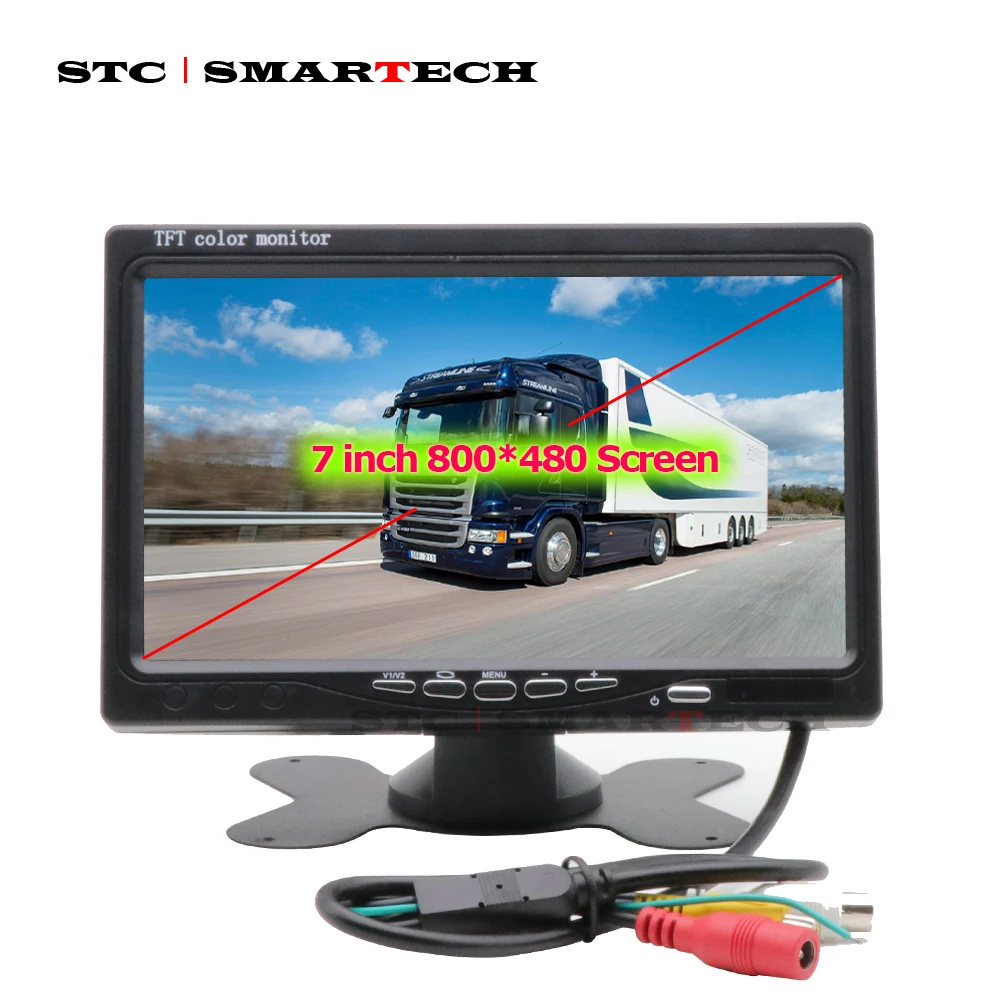 SMARTECH беспроводная камера заднего вида с 7 дюймовым монитором для грузовика