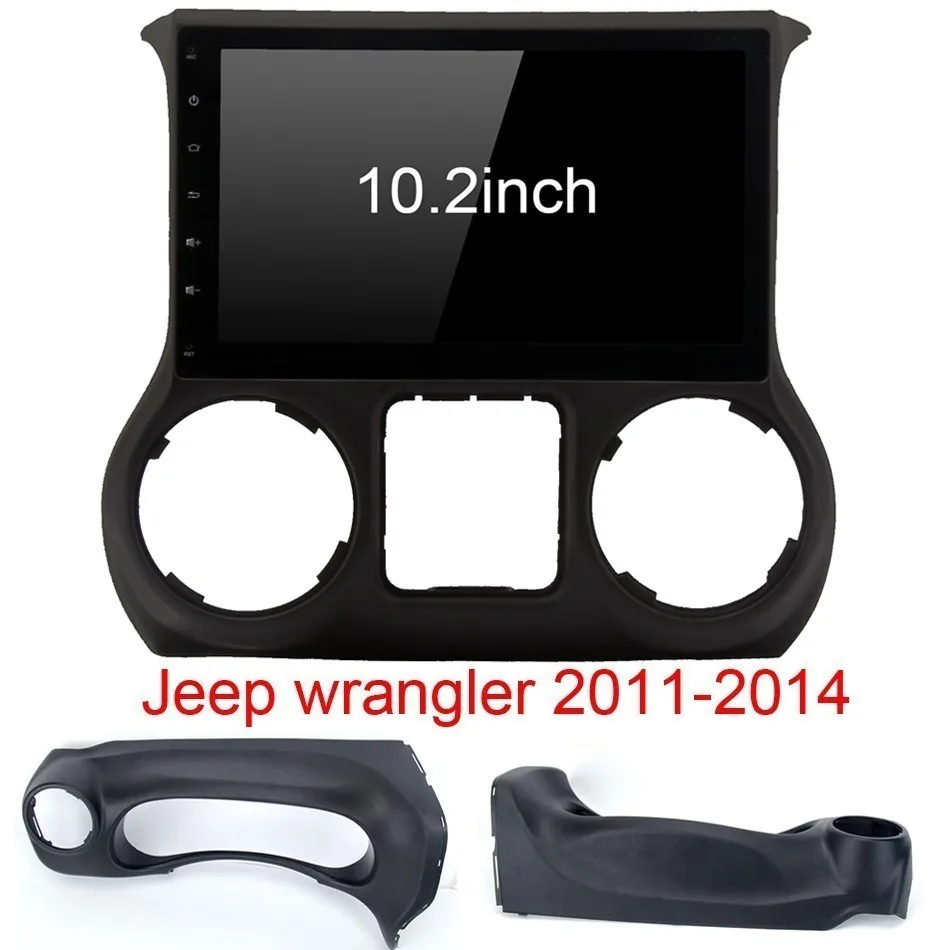 Автомагнитола для Jeep Wrangler мультимедийный плеер на Android 10 2 с экраном 9 0 дюйма GPS PX6
