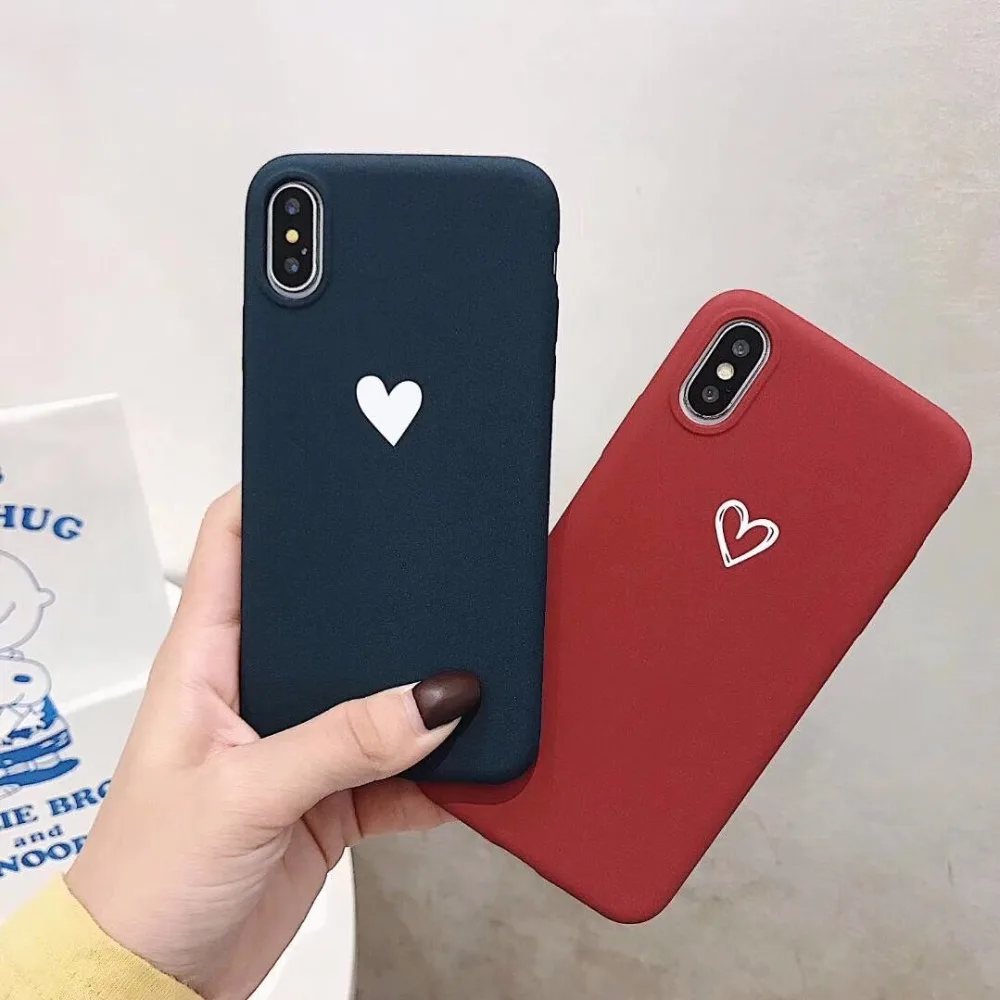 OUKAIXI Love Простой Стиль чехол для redmi 4A 4X 5plus 6Pro матовый падение телефон note5 note5a note4x 3s