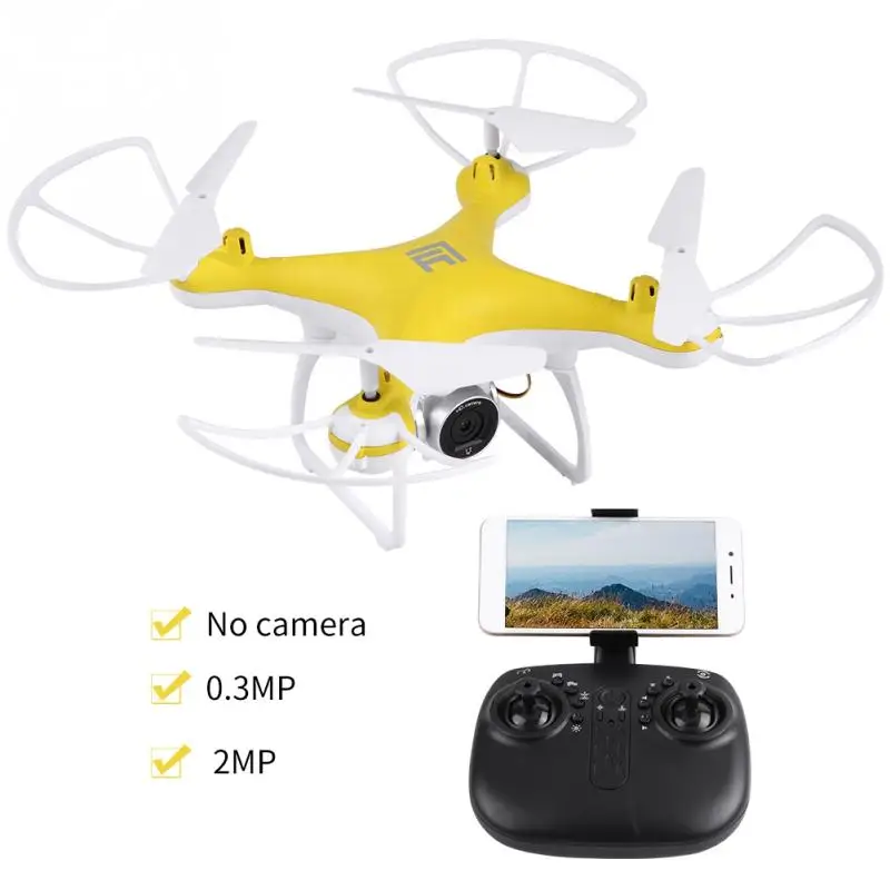2.4GH 6-осевой гироскоп Радиоуправляемый Дрон с камерой 2 МП Wifi FPV удерживающий