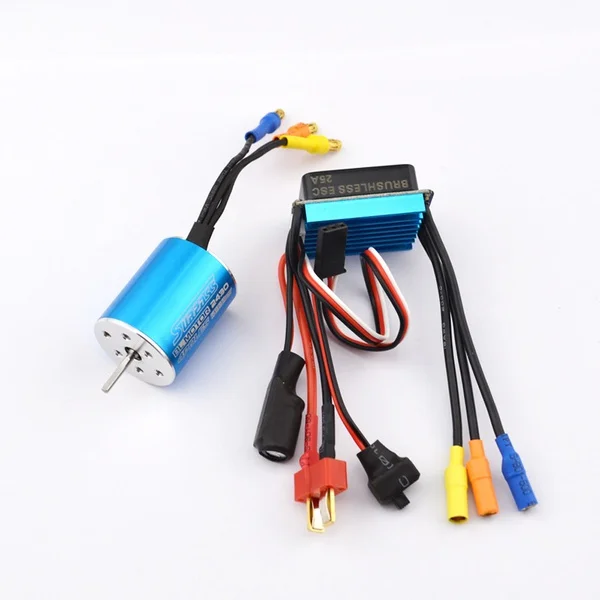 Водонепроницаемый 3670 2150KV бесщеточный двигатель + Бессенсорный 120A ESC (3670