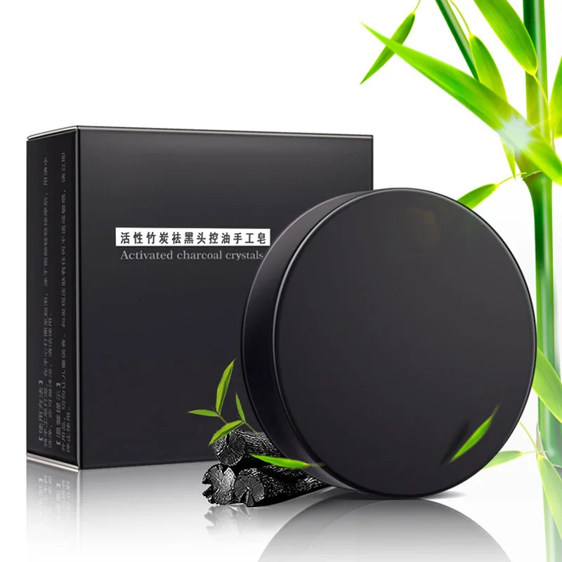 Rakado Natural Bamboo Charcoal Soap Skin Care Treatment Whitening Blackhead Remover Acne Oil Control Soaps Face Facial | Красота и