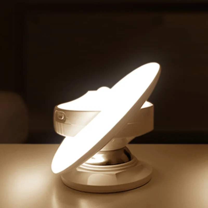 DE.SOU New UFO Human Body Induction Night Light Corridor Bathroom Intelligent Creative Energy-saving Led Bedside Lamp | Освещение