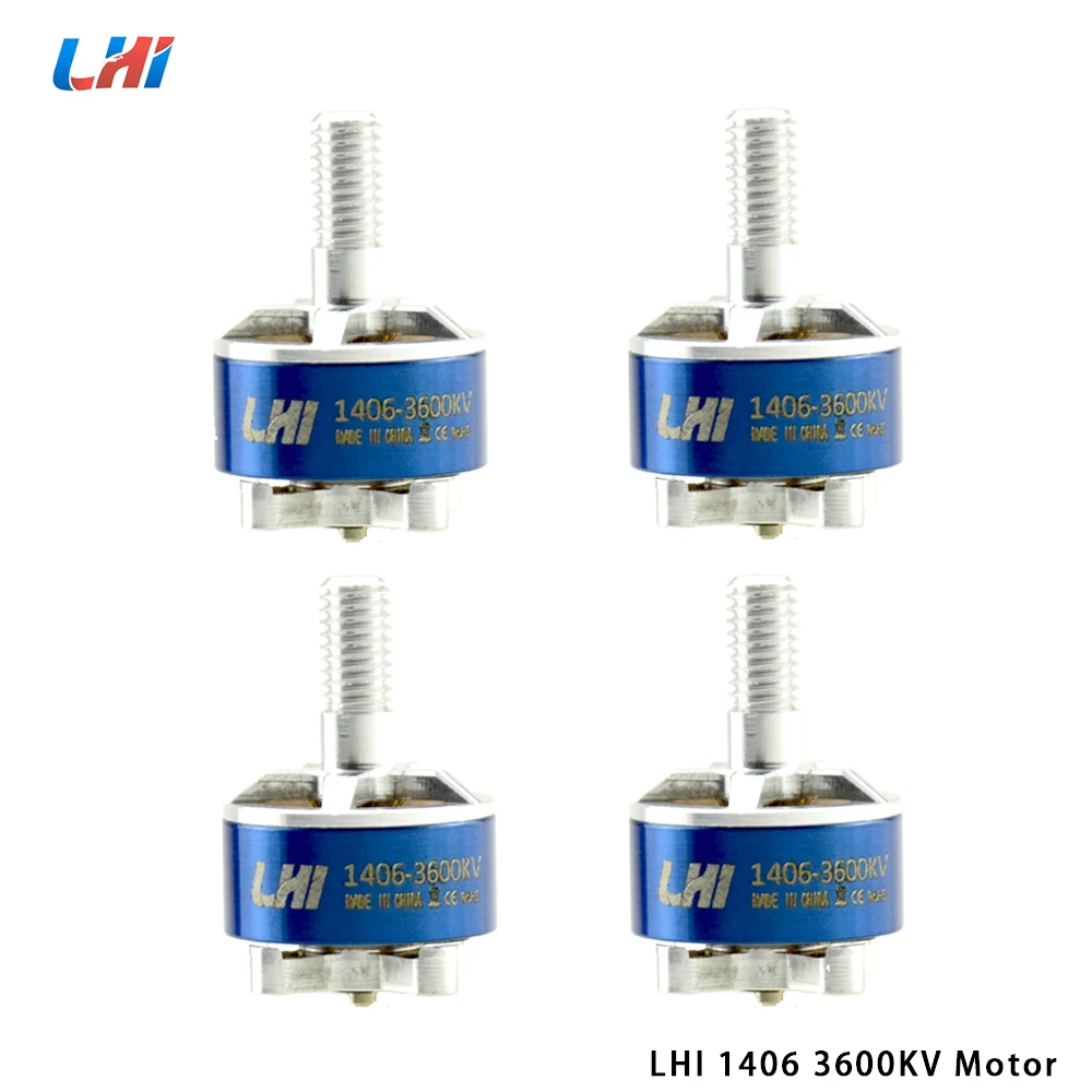 LHI высокое качество 1407 3600KV 3 4S бесщеточный двигатель CW винт Thraed для моделей RC
