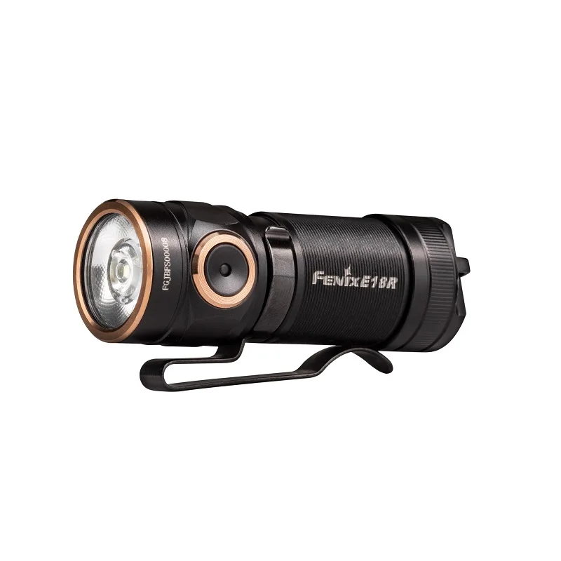 Новый фонарь Fenix E18R Cree XP L HI LED 750 люмен 16340/CR123A Магнитный зарядный аккумулятор