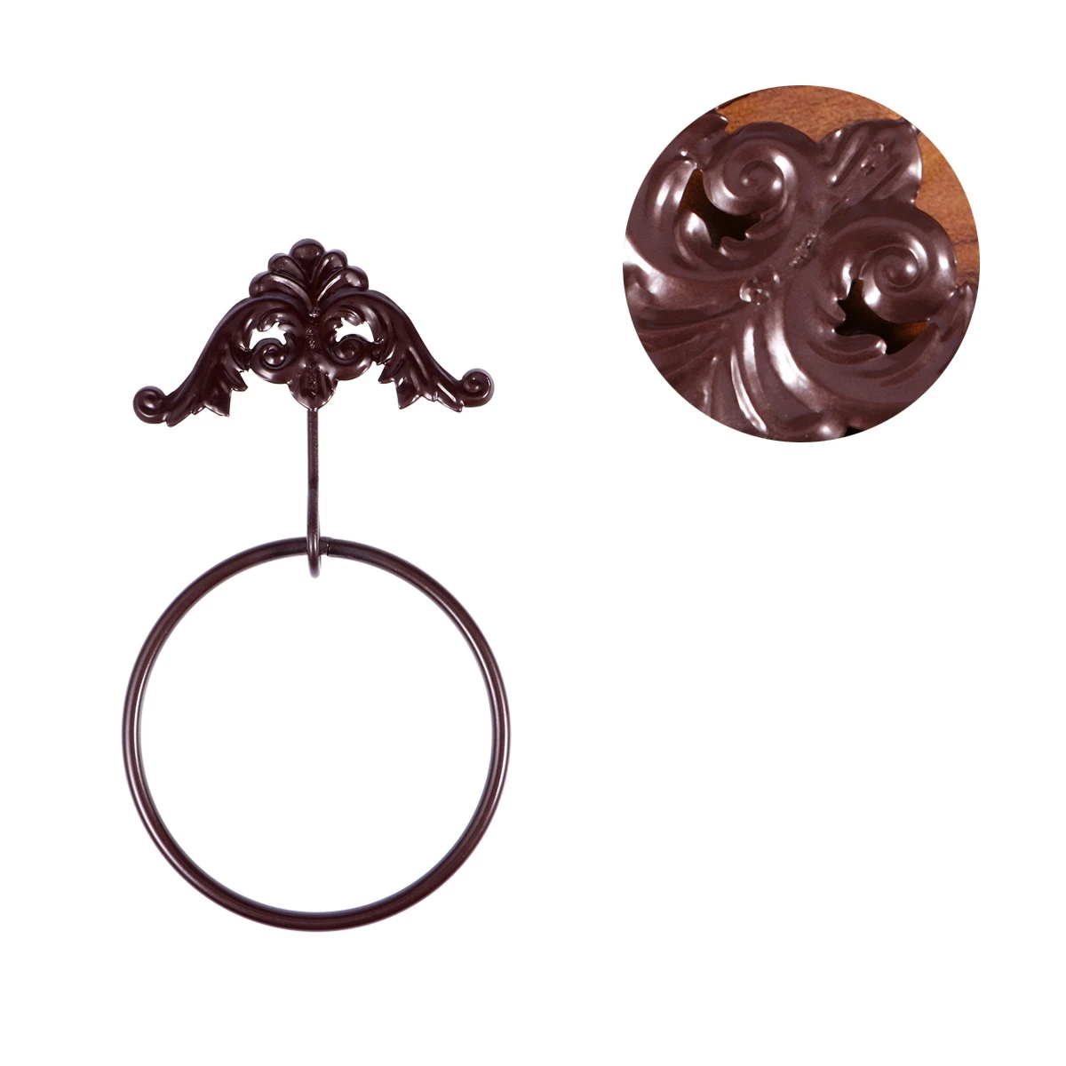 1 шт. удобный безопасный модный прочный практичный вешалка для полотенец кольцо