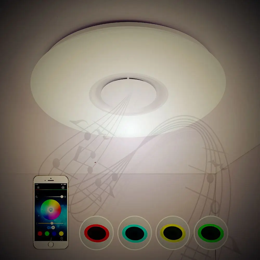 Lightme 24 W музыка света конвертер Bluetooth потолочный светильник с плеера Цвет