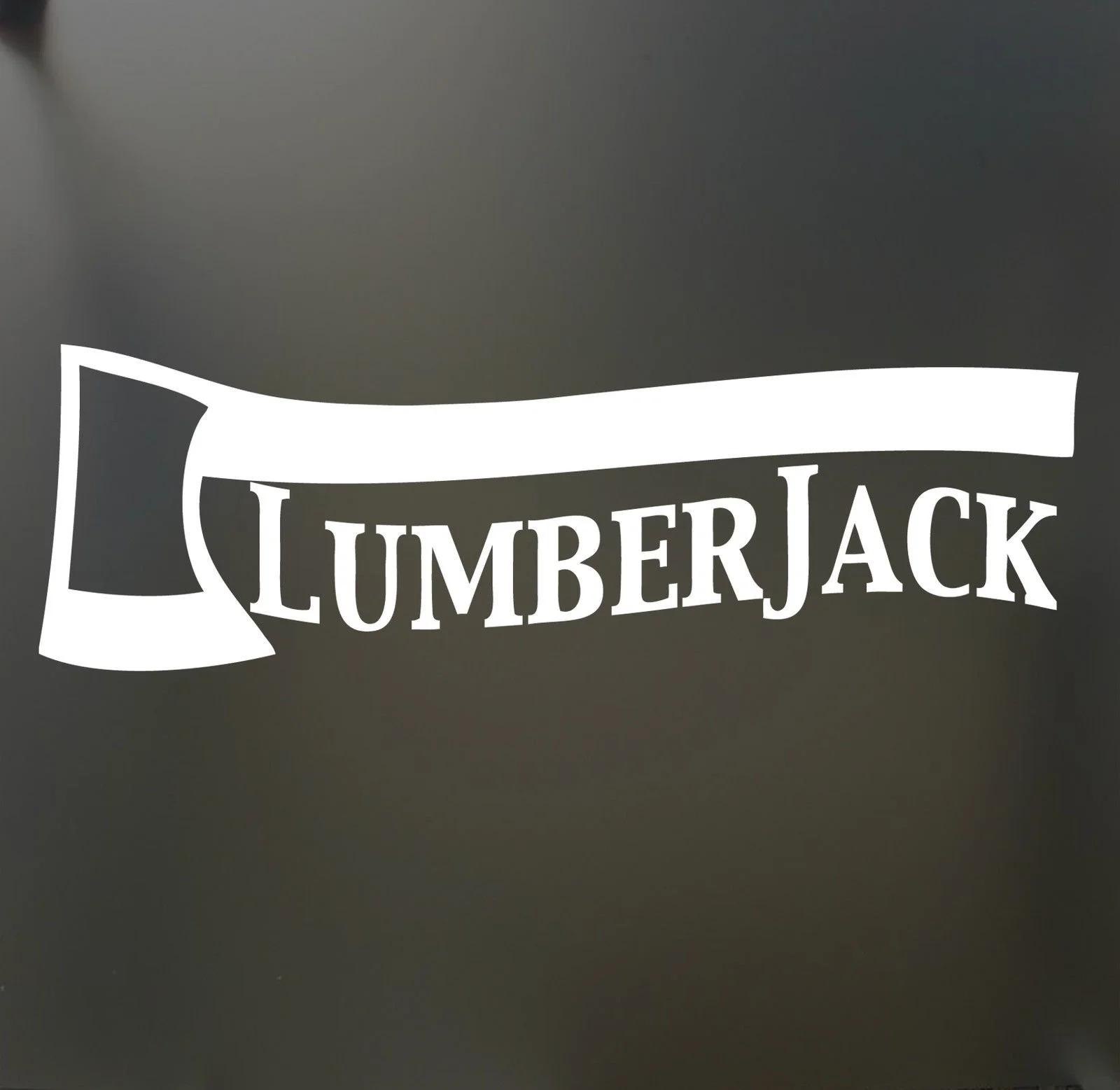 

Car Stickers LUMBERJACK Lumber Jack Funny Sticker window 15cm