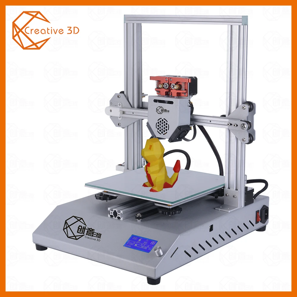 Creative3D BestNew CT01 двухцветный DIY Набор 3D принтер размер печати 250 мм * мм|3D принтеры| |