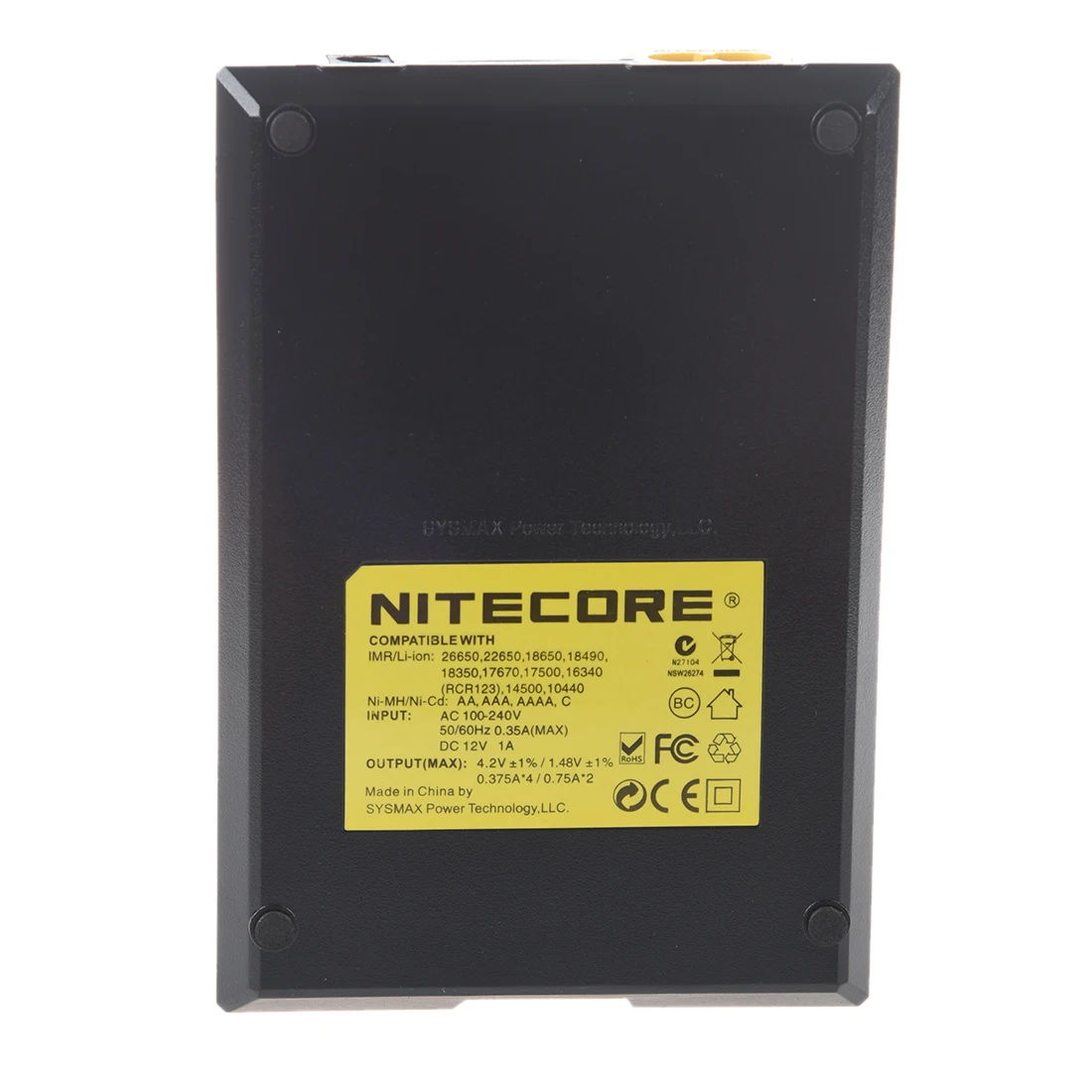 Nitecore i4 интеллектуальное зарядное устройство для Li ion/NiMH NiCD 18560 500 350 AA AAA C|Зарядные