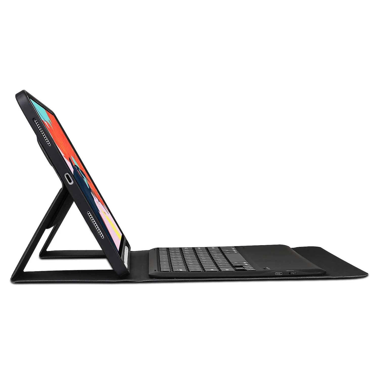 OPQ для Ipad Pro 12 9 дюймов 3 го поколения Bluetooth клавиатура чехол подставка