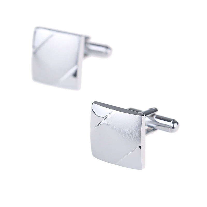 

Мужские ювелирные изделия высокое качество рубашки запонки для мужчин квадратные сплав Запонки Свадебный подарок для гостей мужские манже...