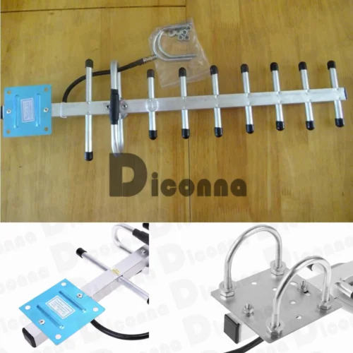 Уличная усиленная антенна HDTV 200 P на расстоянии 1080 миль ротатор 38dB UHF/VHF/FM