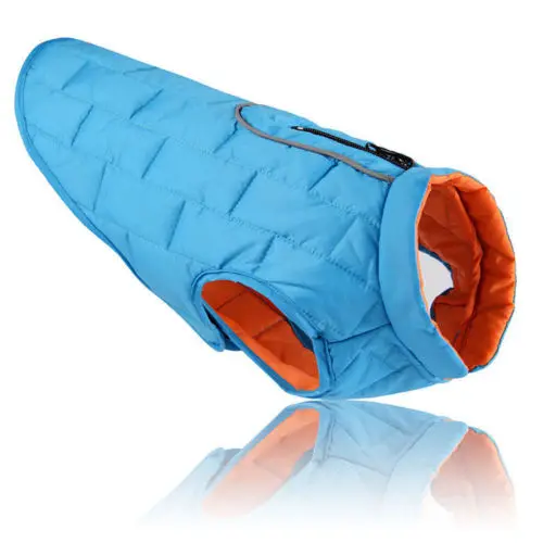 Новинка 2018 водонепроницаемая одежда для собак осенне зимнее теплое Стеганое