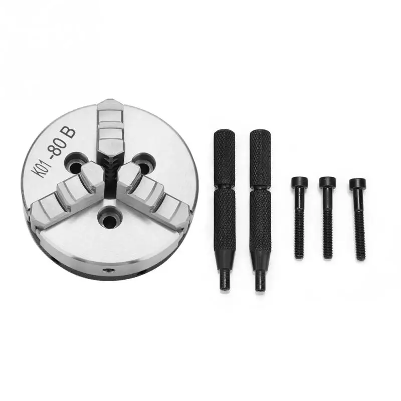 Патрон для токарного станка 3 кулачковый патрон с ручным управлением