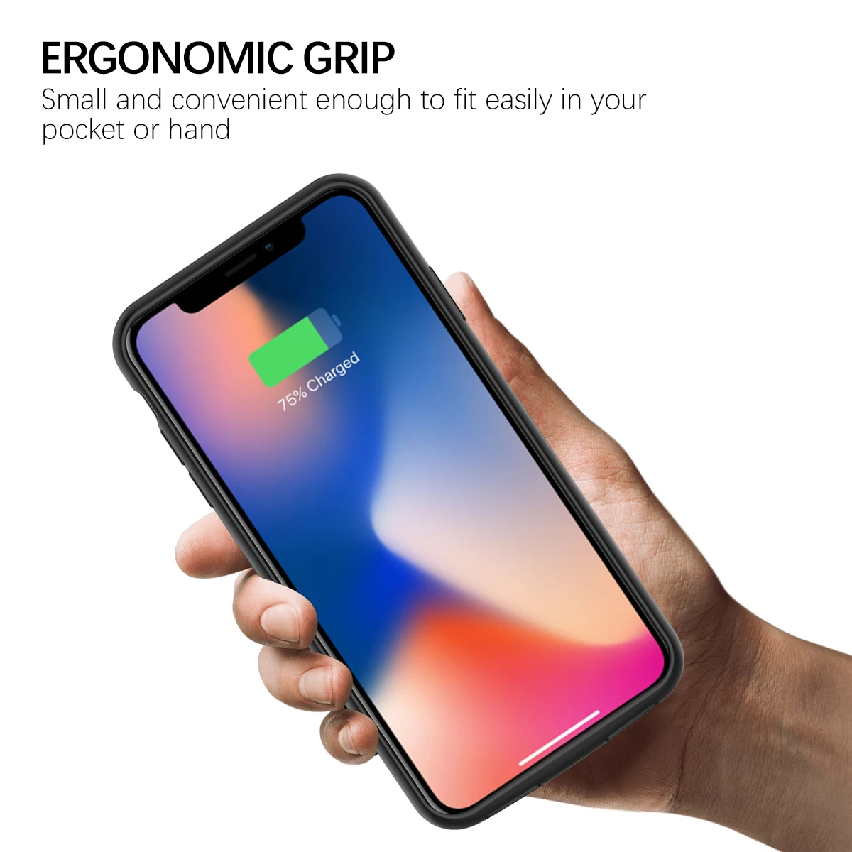 Чехол для зарядного устройства iPhone Xs Max/Xr 5000 мАч чехол внешний аккумулятор Xr/Xs