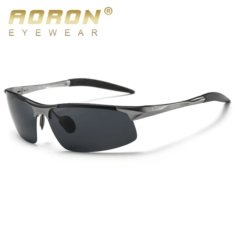 Aoron мужские Поляризованные алюминиевые солнцезащитные очки Hd для мужчин Lunette De