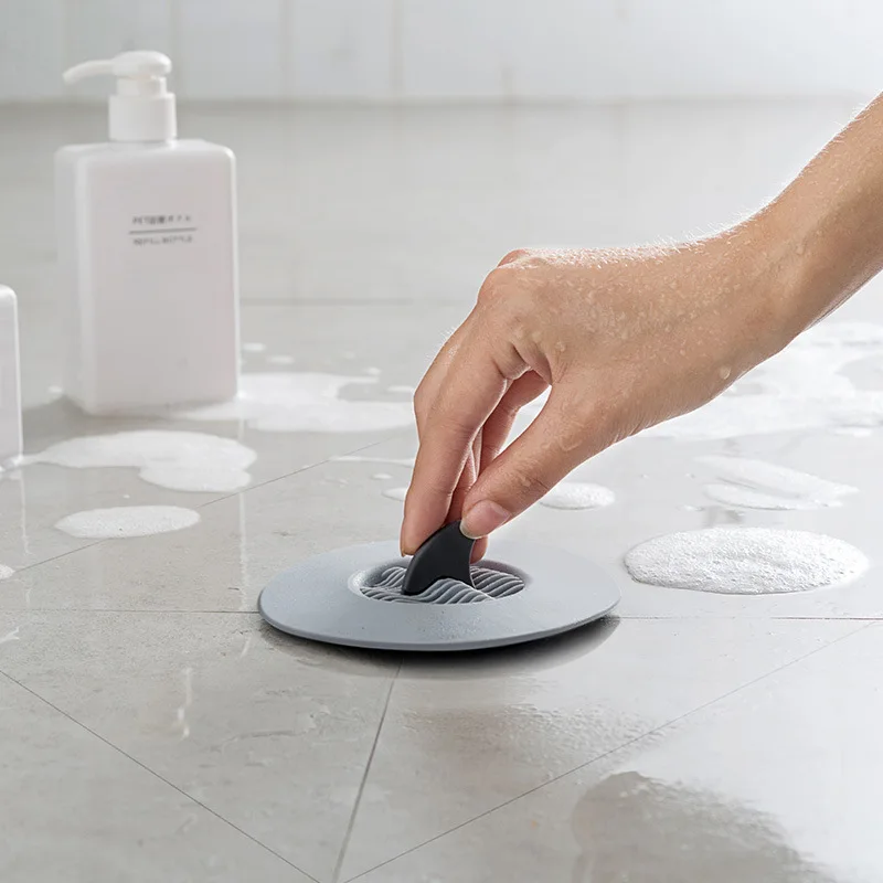 Silicone Kitchen Water Tank Filter Screen Shower Room Hair Defence Plug Organ TOILET Sewer Drain Port The Floor Cover | Обустройство