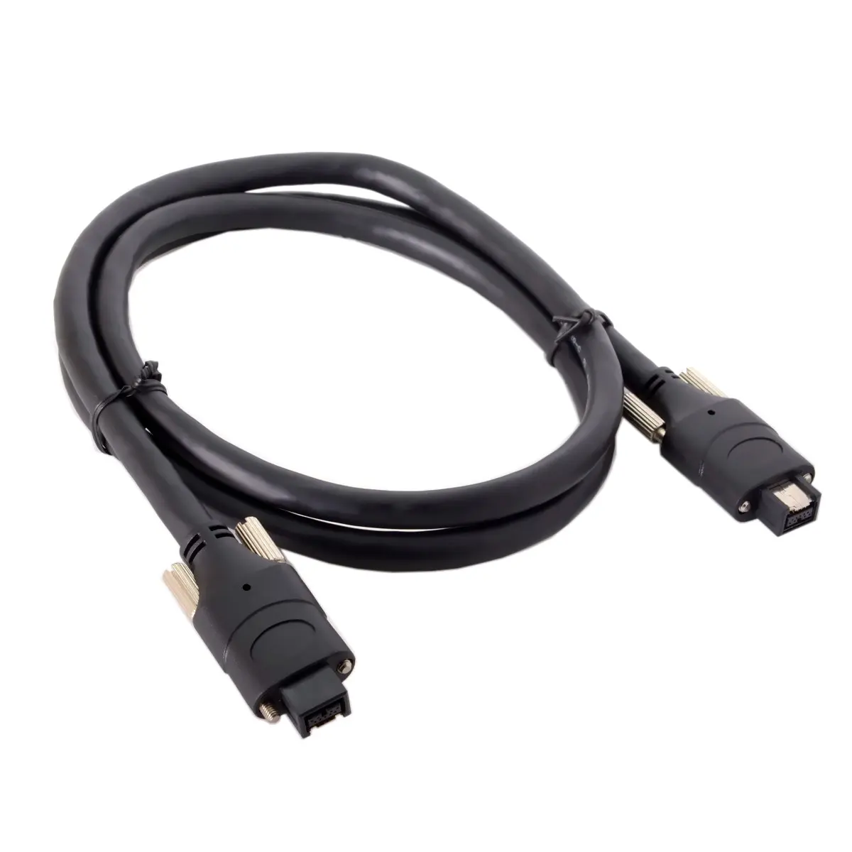 

NGFF ilink Firewire 800 IEEE1394 9Pin Plug to 9Pin Cable Screw Type Mount for Camera 1.0m