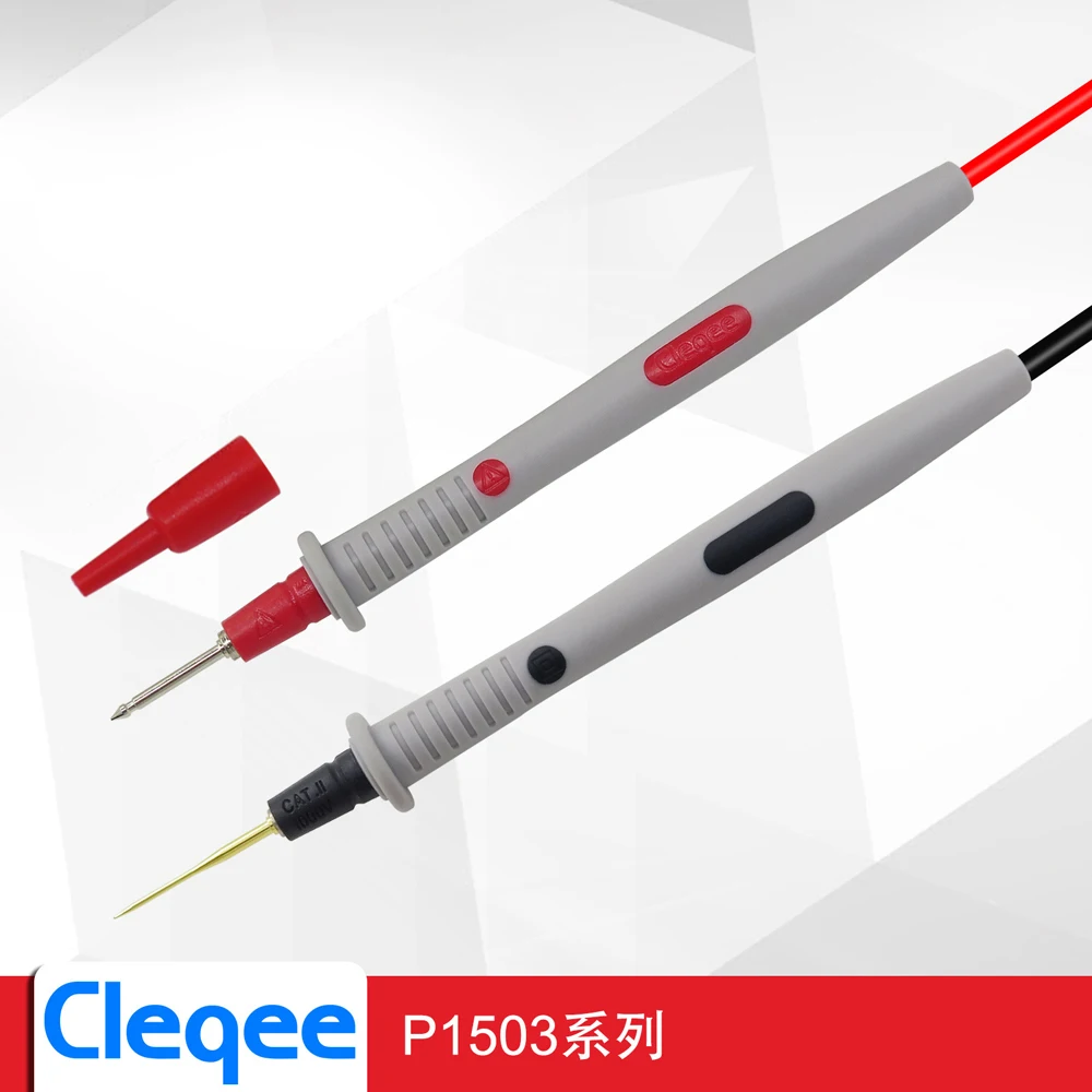 Cleqee P1503D датчики для мультиметра Сменные иглы тестовые комплекты проводов Щупы
