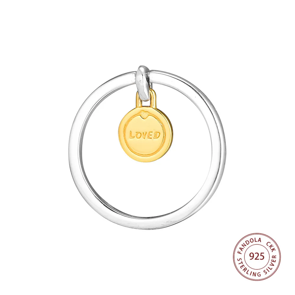 

Медальон любовь кольцо 925 стерлингового серебра блеск Свадебные обручальные кольца для женщин anillos mujer Бесплатная доставка