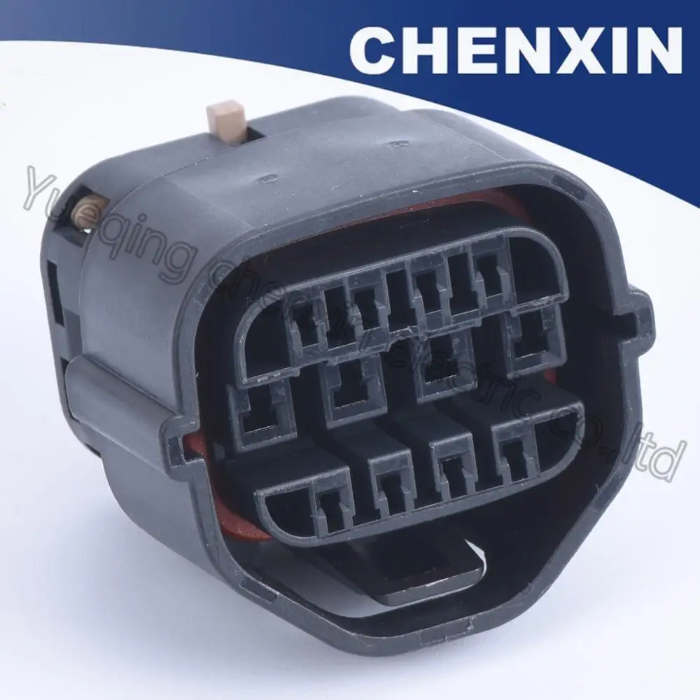 Отличное качество Черный Авто 12pin (1 2/2 2) женский водонепроницаемый разъем MG640711 5
