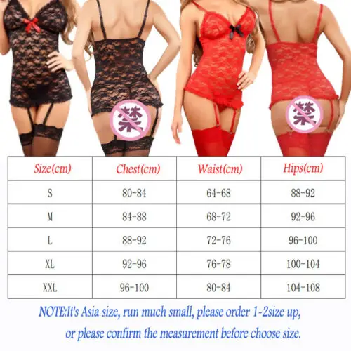 Women Sexy/Sissy Lingerie Lace Babydoll.G-String Thong Underwear Nightwear | Тематическая одежда и униформа