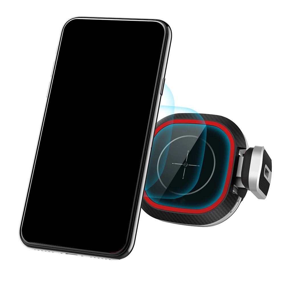 10W Car Charger Air Vent Phone Holder Automatic Infrared Sensor Intelligent Qi Wireless Stand Charging Fast |