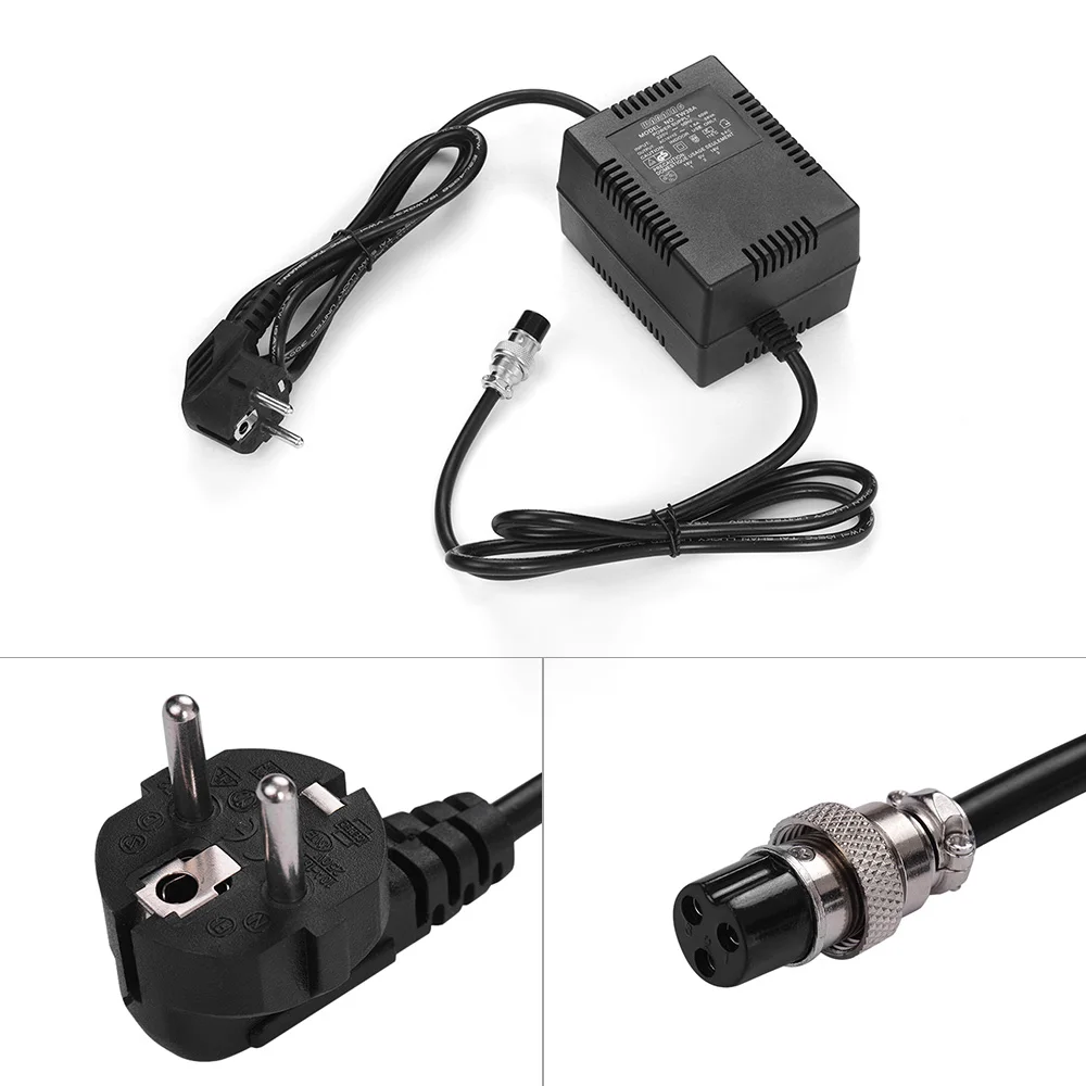 

High-power Mixing Console Mixer Power Supply AC Adapter 18V 1600mA 60W 3-Pin Connector 220V Input EU Plug for 10-Channel