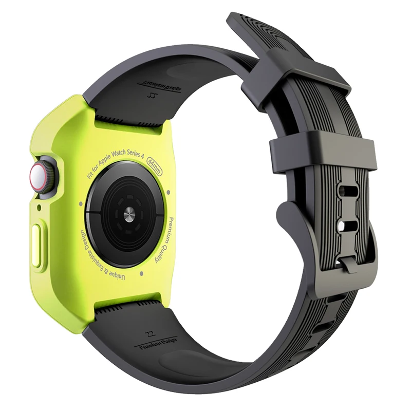 Противоударный чехол для Apple Watch Series 4 ремешок iWatch 40/44 мм Correa прочный защитный из