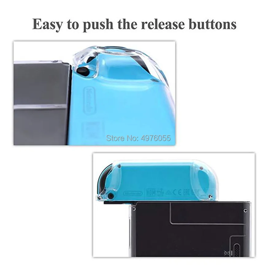 Для Nintendo Switch NS Console Crystal Hard Case Shell пленка из закаленного стекла и аналоговая Крышка