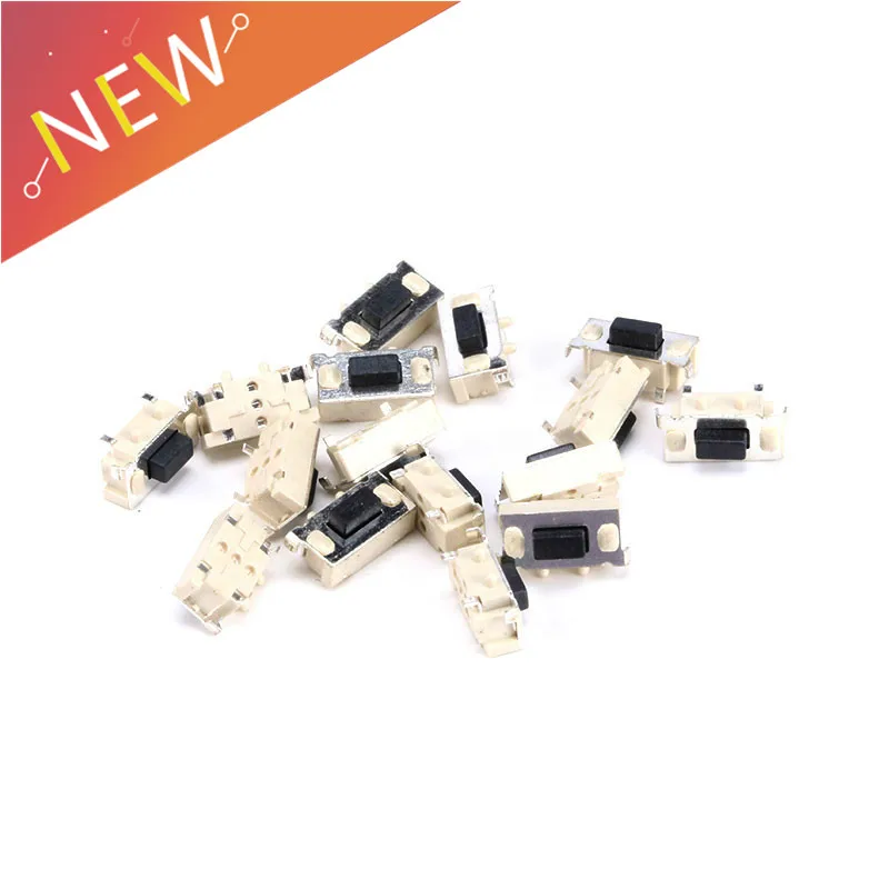 20 шт. микро тактовый сенсорный выключатель 3x6x3 5 мм SMD для MP3 MP4 Tablet PC Button Headset Remote