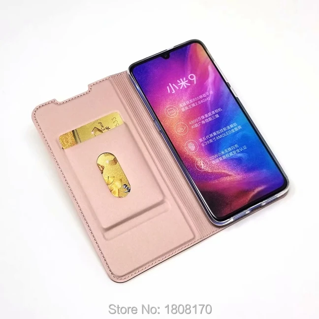 Кожаный флип-чехол на магните C-Ku для Xiaomi MI 9 SE Redmi NOTE7 Sony Xperia XZ4 XA3 Ultra чехол-книжка