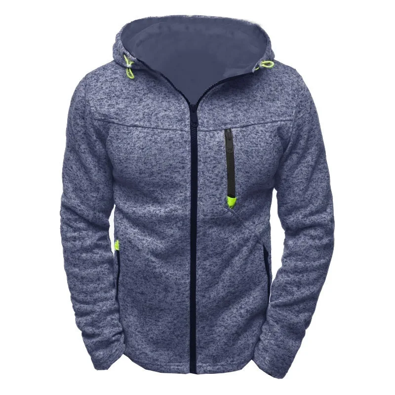

Top M-3XL Men's Fleece Zipper Hiking Hooded Jacket Outdoor Run Cardigan Hoodies Tracksuit Male Sweatshirt Hoody Frosted Travel