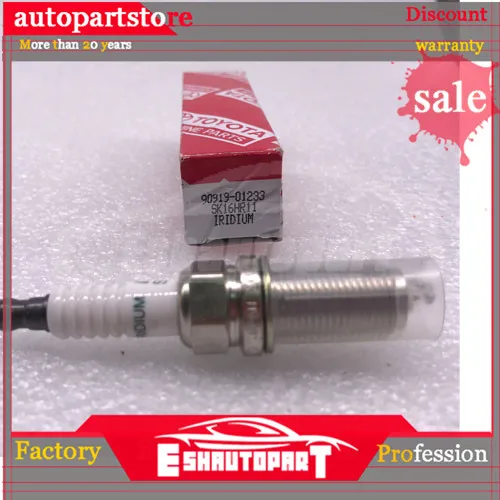 Свечи зажигания CAPQX 2 шт. 90919 01233 SK16HR11 Iridium для LAND CRUISER PRADO FJ 4RUNNER CAMRY AURION IQ VITZ RACTIS