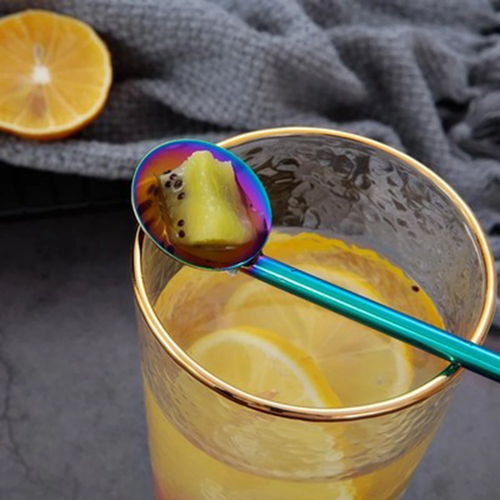 

7pcs Reusable Stainless Steel Straw Metal Drinking Straws Set Eco-Friendly Straw With Cleaner Brush Storage Box