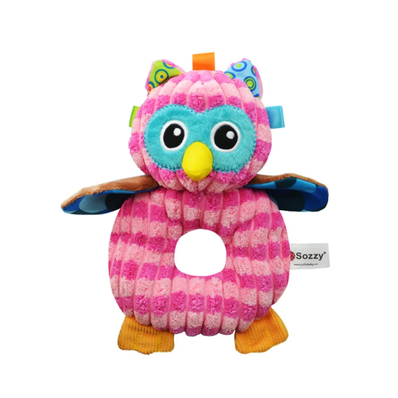 Детская погремушка Knuffel мягкая игрушка прекрасный животные мультфильм для