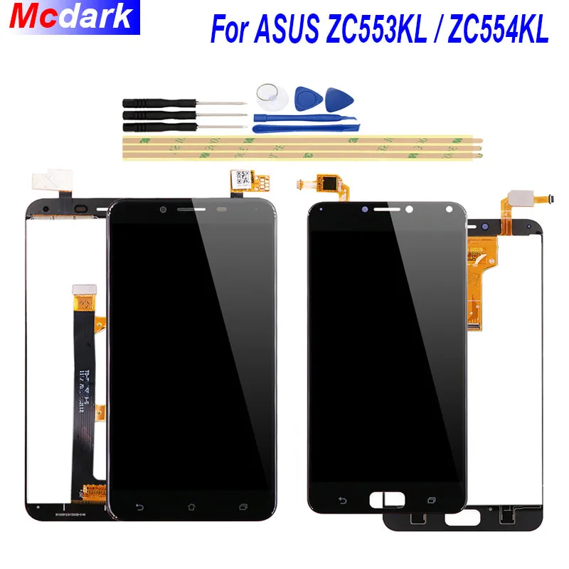 For ASUS Zenfone 3 Max ZC553KL LCD Display and Touch Screen Digitizer Assembly Replacement +Tools Asus 4 ZC554KL | Мобильные