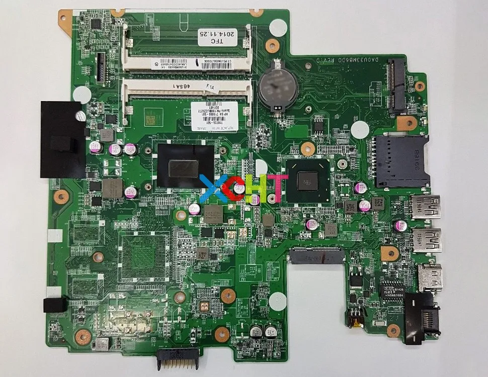 718726-501 718726-001 для HP Pavilion 14-B124TU 14-B Series Sleekbook UMA HM77 w I3-3227U DA0U33MB6D0 протестированная