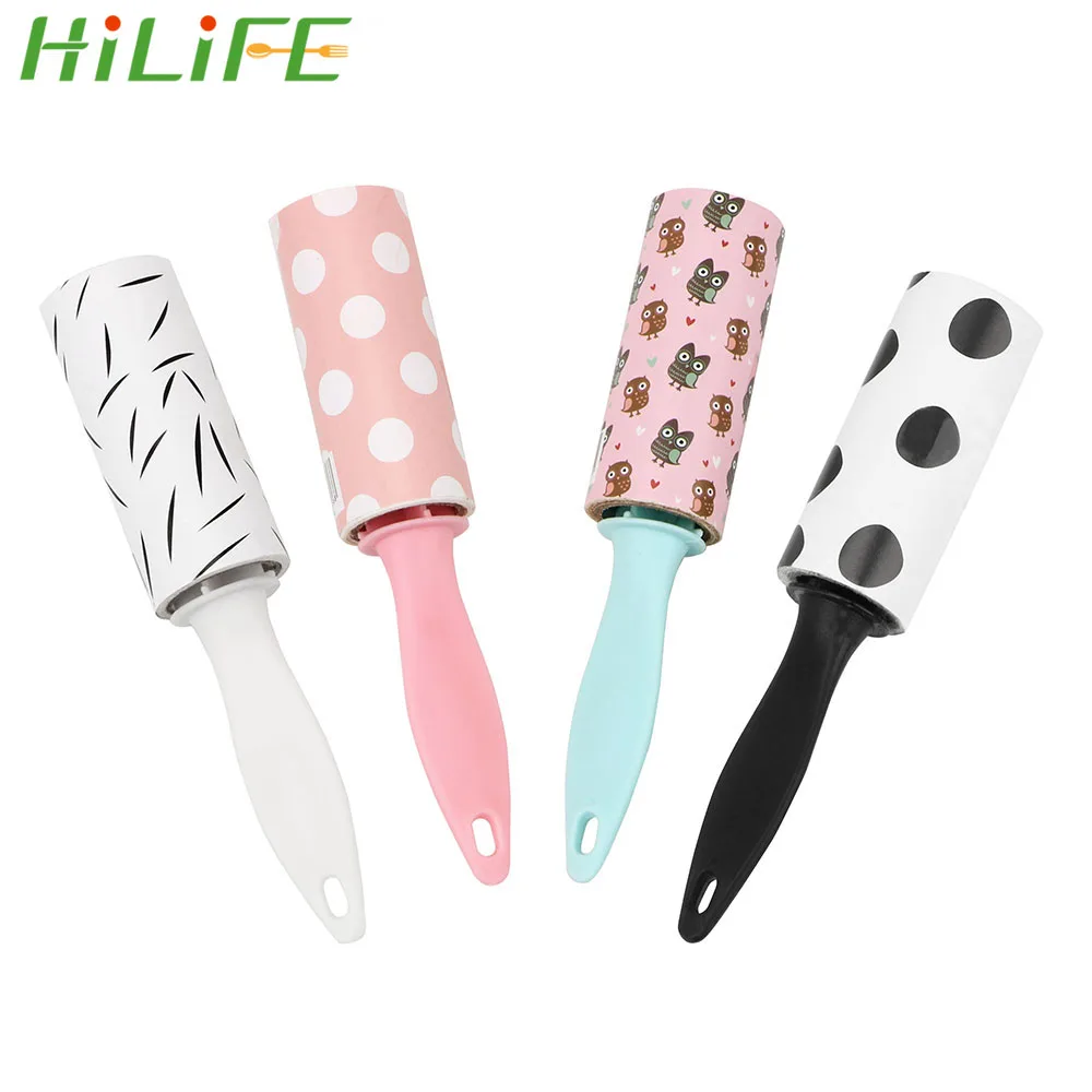 Липкий ролик для одежды HILIFE липкий волос пальто удаления пыли портативное