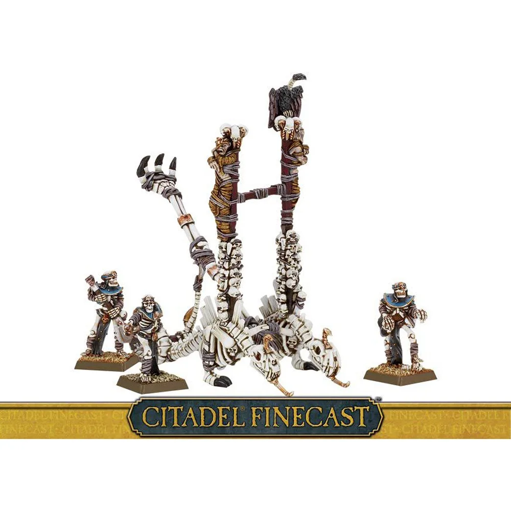 Tomb Kings кричащий череп Catapult1 (металл)|Наборы для сборки моделей| |